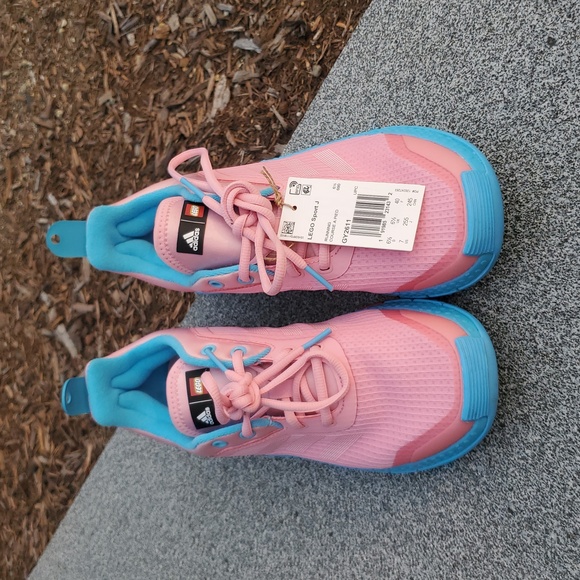 Adidas X LEGO Sport J Collaboration Running Shoes Size 8 - Picture 4 of 16